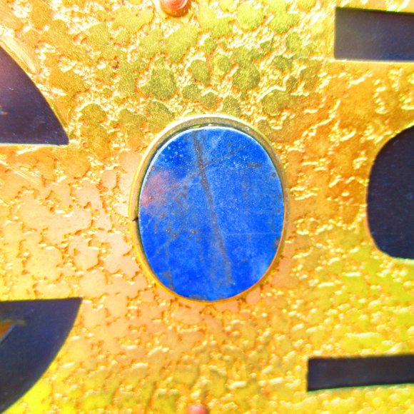 Vintage MCM Mid Century Modern Wall Hanging SIGNED - Picture 6 of 15